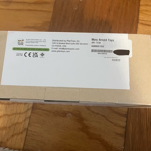 NWT Plan Toys Hammer Peg - Picture 5 of 5